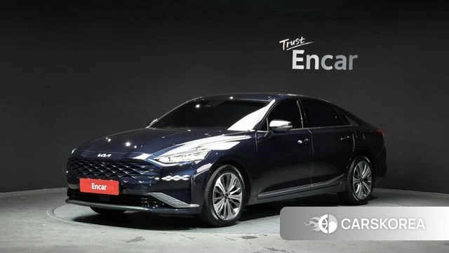 Kia K8 Hybrid 2024 Синий из Кореи