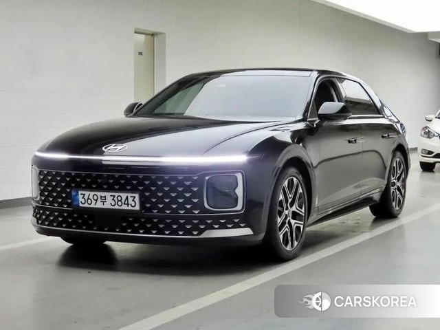 Hyundai Grandeur (GN7) 2023 Черный из Кореи