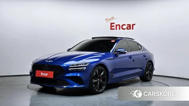 Genesis The New G70 2022 Синий из Кореи