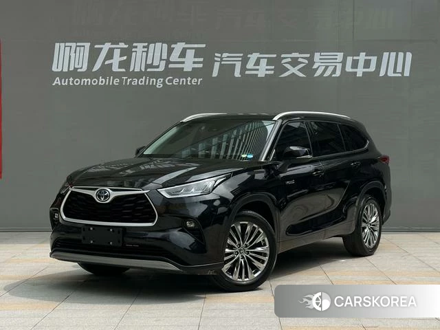Toyota Highlander 2022 Черный из Китая