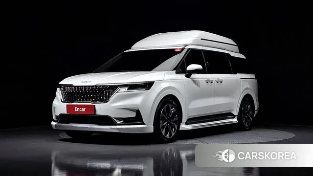 Kia Carnival 4th generation 2023 Белый из Кореи