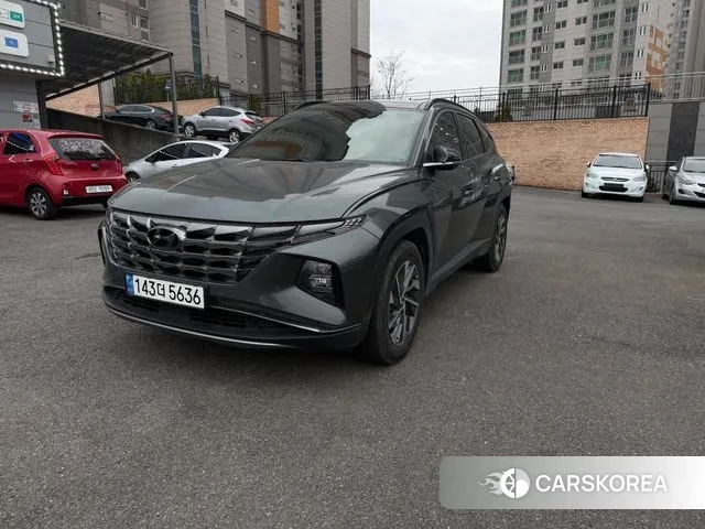 Hyundai Tucson Hybrid (NX4) 2022 Серый из Кореи