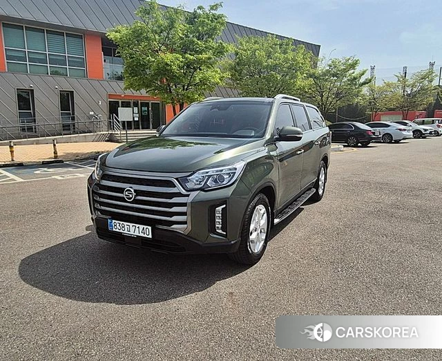 Ssangyong The New Rexton Sport 2023 Темно-зеленый из Кореи
