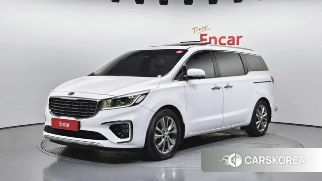 Kia The New Carnival 2018 Белый из Кореи