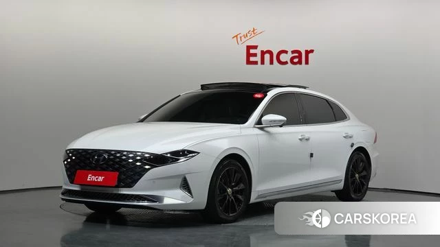 Hyundai The New Grandeur IG Hybrid 2020 Белый из Кореи