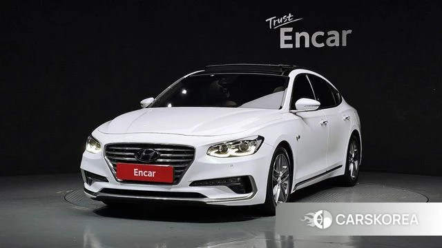 Hyundai Grandeur IG 2018 Белый из Кореи