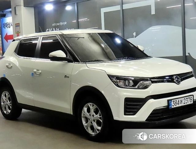 Ssangyong Berry New Tivoli 2021 Белый из Кореи