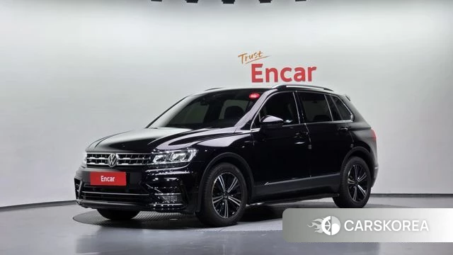 Volkswagen Tiguan second Generation 2020 Черный из Кореи
