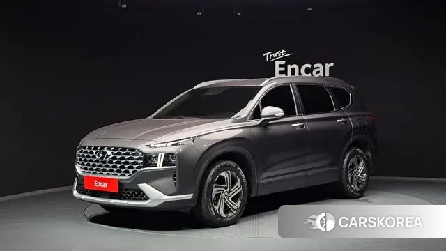 Hyundai The New Santa Fe 2021 Серый из Кореи