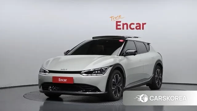 Kia EV6 2021 Жемчужный цвет из Кореи