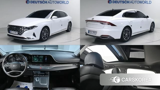 Hyundai The New Grandeur IG 2020 Белый из Кореи