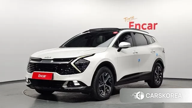 Kia Sportage 5th Generation Hybrid 2021 Белый из Кореи