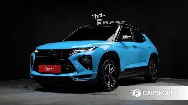 Chevrolet (GM Daewoo) Trailblazer 2020 Синий из Кореи