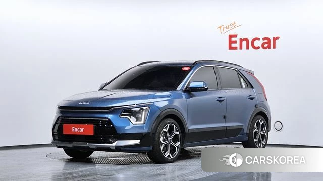 Kia Di Ol Nu Niro 2022 Синий из Кореи