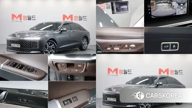 Hyundai Grandeur (GN7) 2025 Серый из Кореи