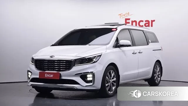 Kia The New Carnival 2019 Белый из Кореи