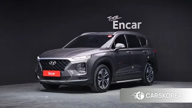 Hyundai Santa Fe TM 2018 Серый из Кореи