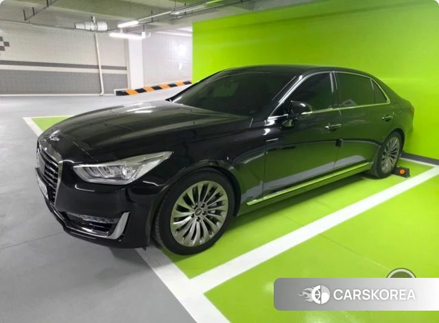 Genesis EQ900 2018 Черный из Кореи