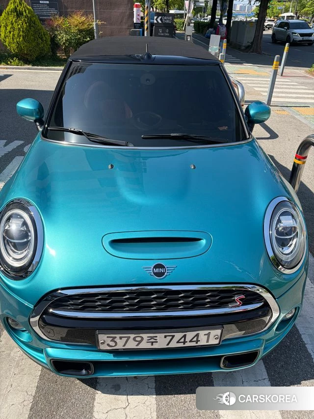 Mini Cooper S Convertible 2020 Синий нефрит из Кореи