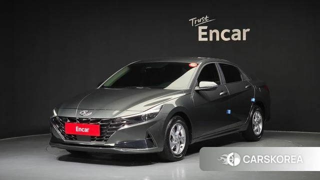 Hyundai Avante (CN7) 2021 Серый из Кореи