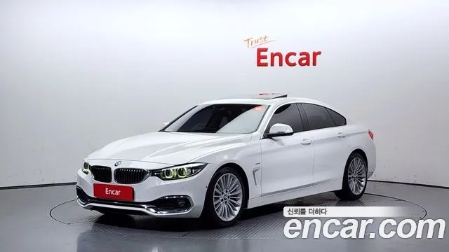 BMW 4 Series (F32) 2018 Белый из Кореи