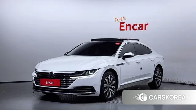 Volkswagen Arteon 2019 Белый из Кореи
