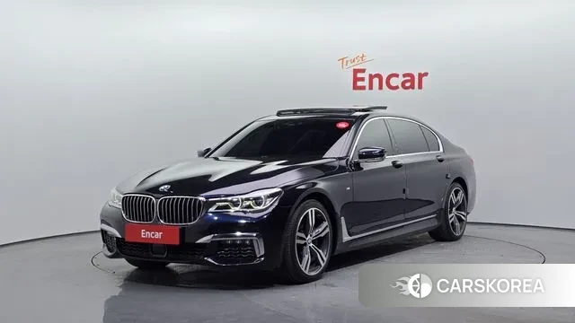 BMW 7 Series (G11) 2018 Черный из Кореи