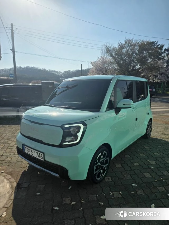 Kia The New Kia Ray 2023 Зеленый из Кореи