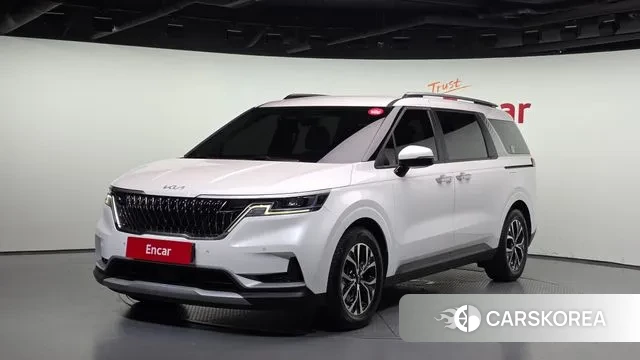 Kia Carnival 4th generation 2021 Белый из Кореи