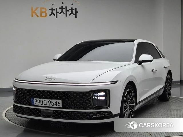 Hyundai Grandeur Hybrid (GN7) 2023 Белый из Кореи