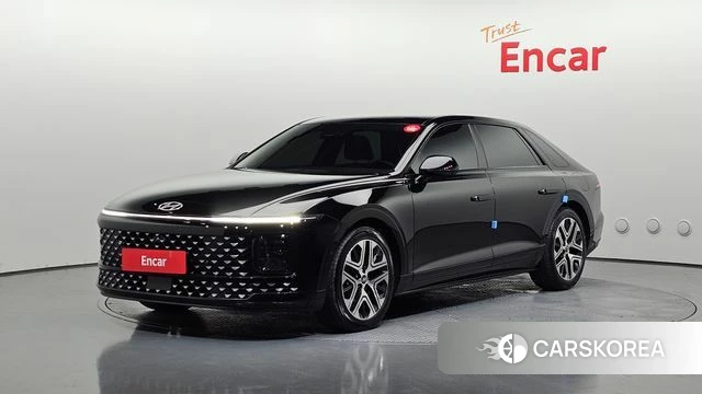 Hyundai Grandeur Hybrid (GN7) 2023 Черный из Кореи