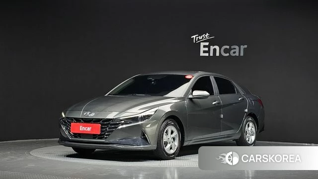 Hyundai Avante (CN7) 2020 Серый из Кореи