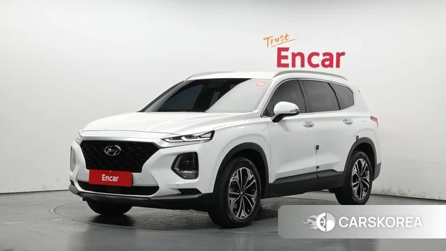 Hyundai Santa Fe TM 2019 Белый из Кореи
