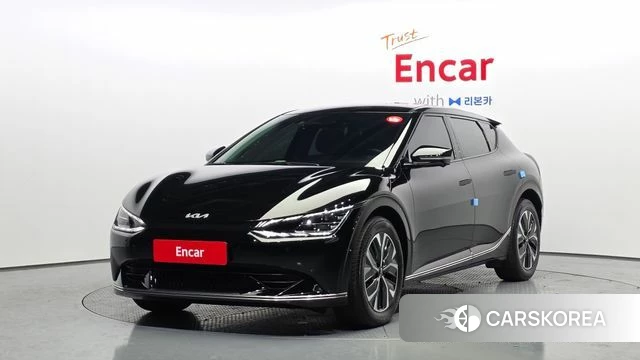 Kia EV6 2023 Черный из Кореи