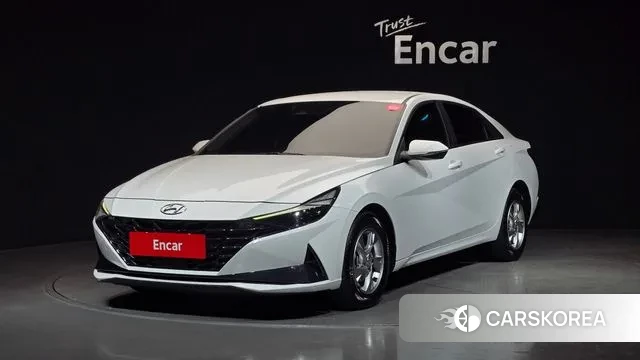Hyundai Avante (CN7) 2020 Белый из Кореи