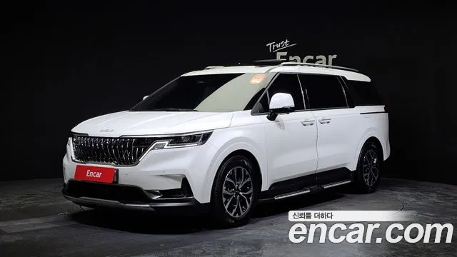 Kia Carnival 4th generation 2023 Белый из Кореи