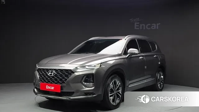 Hyundai Santa Fe TM 2019 Серый из Кореи