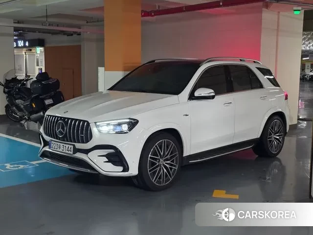 Mercedes-Benz GLE-Class W167 2024 Белый из Кореи