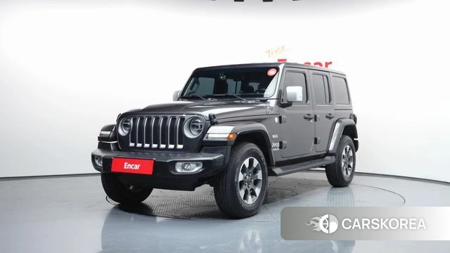 Jeep Wrangler (JL) 2021 Серый из Кореи