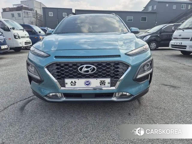 Hyundai Kona 2018 Синий нефрит из Кореи