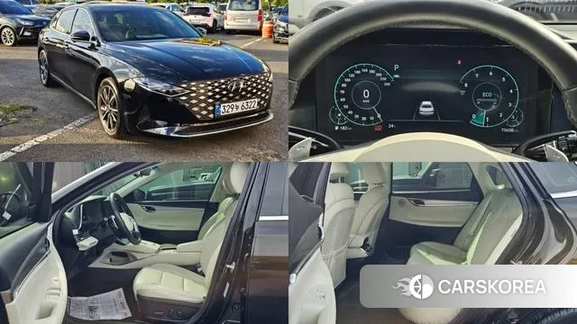 Hyundai The New Grandeur IG 2022 Черный из Кореи