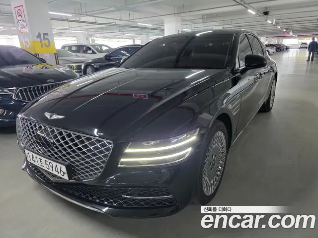 Genesis G80 (RG3) 2021 Черный из Кореи