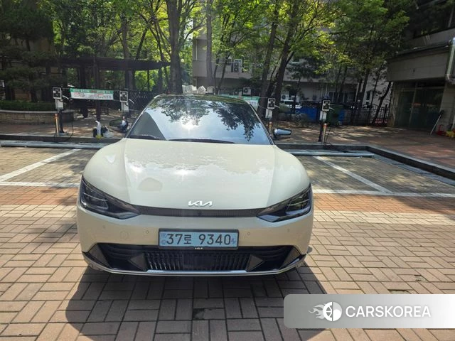 Kia EV6 2022 Жемчужный цвет из Кореи