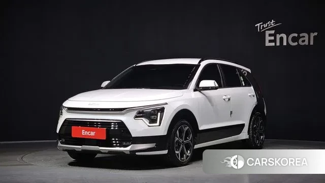 Kia Di Ol Nu Niro 2022 Белый из Кореи