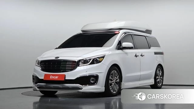 Kia All New Carnival 2018 Белый из Кореи