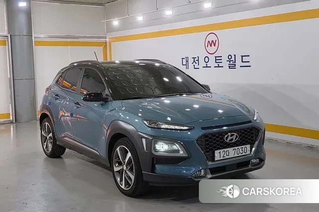Hyundai Kona 2018 Белый из Кореи