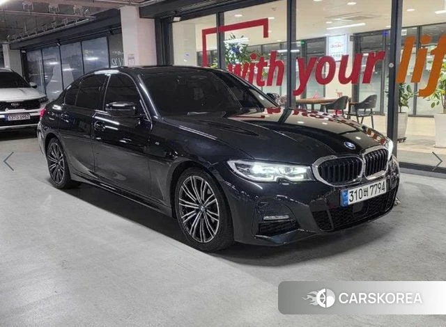 BMW 3 Series (G20) 2021 Черный из Кореи