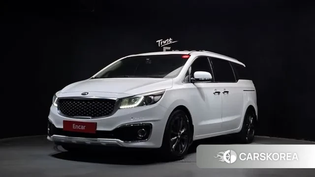 Kia All New Carnival 2018 Белый из Кореи