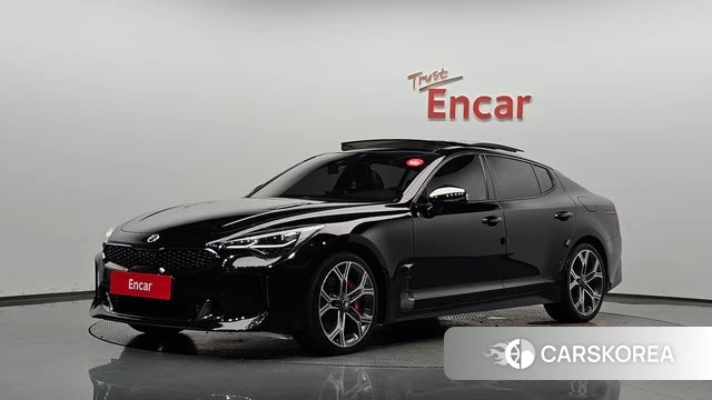 Kia Stinger 2019 Черный из Кореи