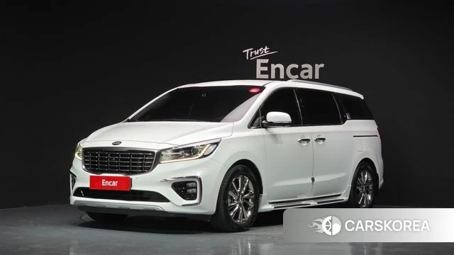 Kia The New Carnival 2019 Белый из Кореи